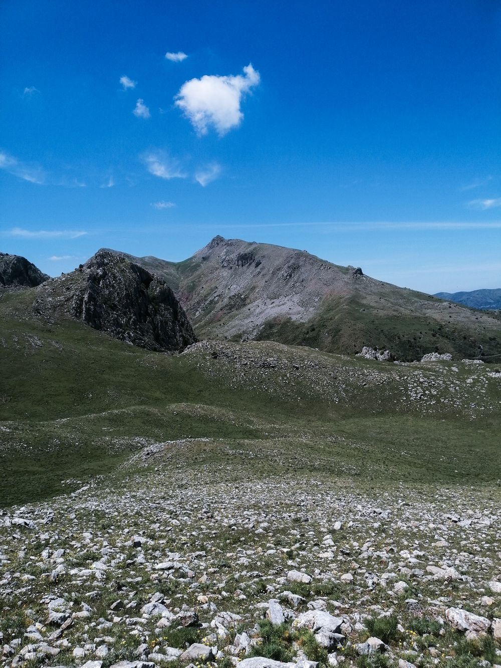 Paysage montagneux algérien